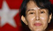 Suu Kyi to reach India on Diwali