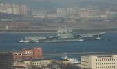 PHOTOS: China's aircraft carrier out for weapons check