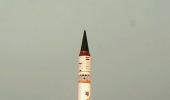 Nuclear capable ICBM Agni-5 successfully test-fired