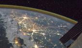 Sparkling PHOTOS of cities from the night sky