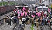 36-hour rail blockade in Telangana ends, commuters relieved