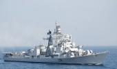 Indian naval ships sail for operational deployment to SCS