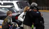 PIX: Students return to school after Connecticut shooting