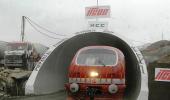 PHOTOS: Trial run on India's longest train tunnel