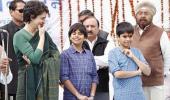 First Look: Priyanka's kids on UP poll scene