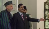 Karzai arrives in Islamabad for Afghan-Iran-Pak summit