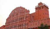 213-yr-old Hawa Mahal loses colour after wash!