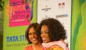 Oprah @ JLF: You love her, hate her, but can't not care!