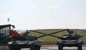 PHOTOS: Russian battle tanks perform a 'ballet'