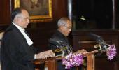 PHOTOS: Pranab Mukherjee sworn-in as 13th President