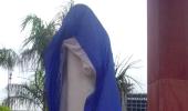 PHOTOS: Vandals attack Maya's statue, leave others intact