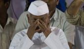 On day 3 of fast, Anna Hazare says sorry to media