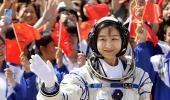 In PHOTOS: China's first woman astronaut soars into space