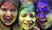 HOLI HAI!! Colourful images from across the world