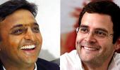 UP's laptop brigade: Akhilesh, Rahul and Varun