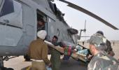 PIX: IAF rescues injured passengers of J&K bus mishap