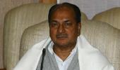 Why Antony will NOT sack the army chief