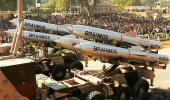 BrahMos missile test-fired, hits target