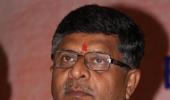 SIT on blackmoney is a priority for Law Minister Ravi Shankar Prasad