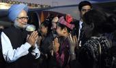 In Myanmar, PM goes about bridging ties