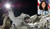 Sunita Williams on record 7th space walk