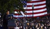 Obama, Romney fight to the finish in a battle of equals