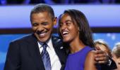 First job: Obama's daughter serves coffee! What did you do?