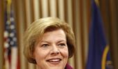 Democrat Tammy Baldwin is first openly gay senator