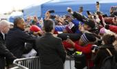 Obama surveys Sandy-ravaged New York