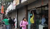 PIX: Mourning Mumbai downs shutters for Thackeray