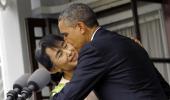 Fond moments: When Obama met Suu Kyi during Myanmar trip