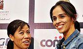 EC banks on Saina, Kom to draw Gujaratis to poll booths