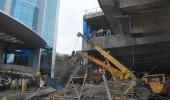 Portion of Mumbai metro bridge collapses, 1 dead, 8 hurt