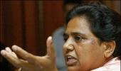 Will teach a lesson to SP 'goons', fumes Mayawati