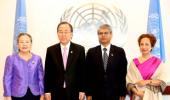 New Indian envoy to UN meets Ban Ki Moon