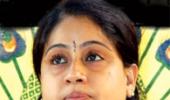 TRS to suspend MP Vijayashanthi for anti-party activities