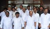 Telangana crisis: 3 ministers, 14 Cong legislators quit