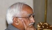 Hamid Ansari under fire for 'anarchist' remark in Rajya Sabha