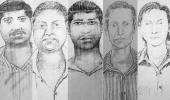 Mumbai police release sketches of 5 accused in gang rape case