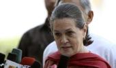 Sonia says polls won't be advanced, stays quiet on PM choice