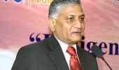 V K Singh justifies decision on Suhag promotion ban