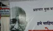 Hazare begins indefinite fast on Jan Lokpal Bill