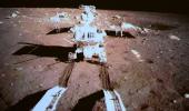 China's Jade Rabbit leaves trace on moon