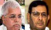 Lalu, Sharad Yadav admitted to AIIMS