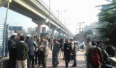 Kejriwal takes metro to swearing in, security tightened at Kaushambi station