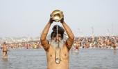 Crores arrive for Kumbh dip on 'Mauni Amavasya'