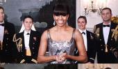 Michelle Obama's 'too revealing' Oscar dress photoshopped