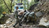 Rescue work of pilgrims in U'khand over