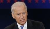 US Vice President Joe Biden arrives in India