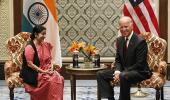 Swaraj meets Biden, Modi visa issue not discussed